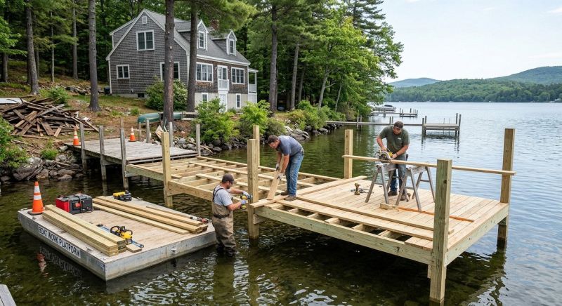 Boat Dock Installation in Kansas City, MO