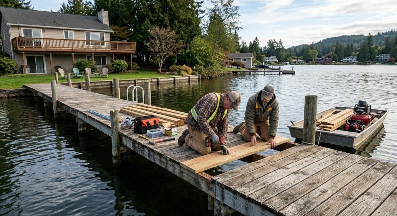 Dock Wood Replacement in Denver, CO