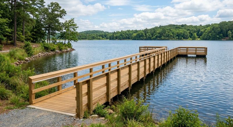 Pond Dock Installation in Kansas City, MO