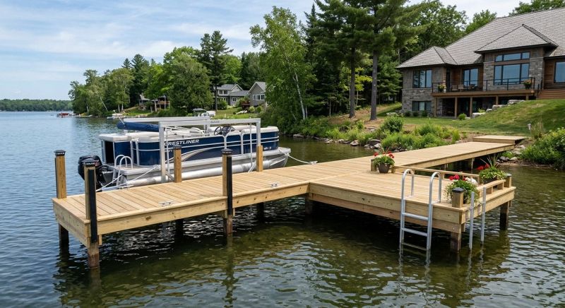 Water Dock Installation in Kansas City, MO